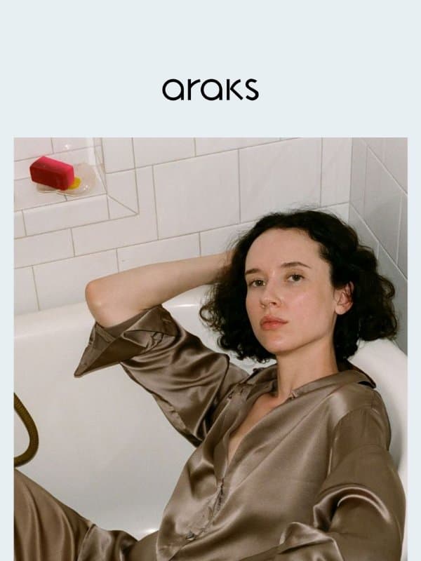 Metaphorically, the bath has been drawn since noon. email from Araks