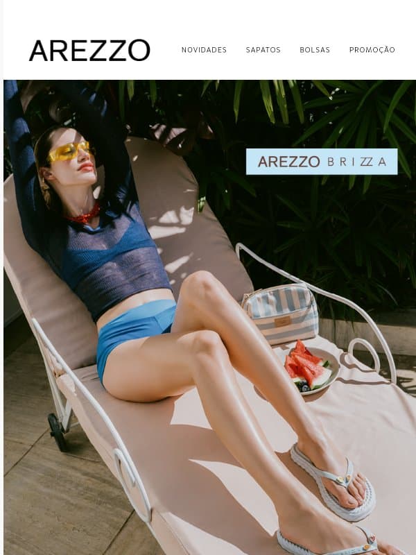 NOVIDADES AREZZO BRIZZA 🏖️ email from Arezzo