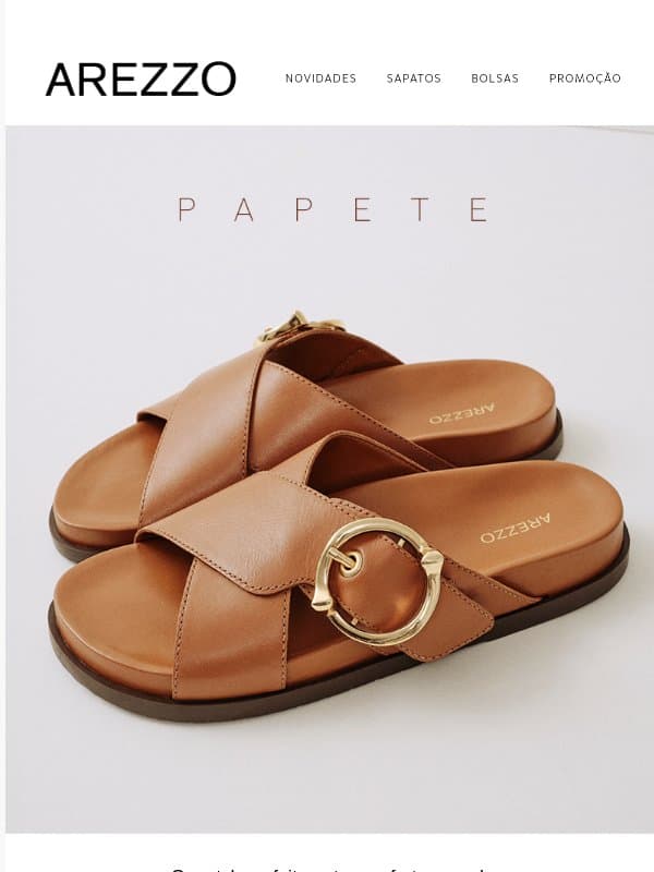 Papetes para sair do óbvio! email from Arezzo
