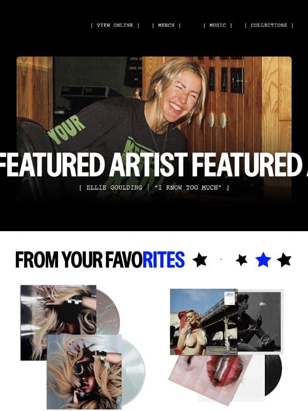 Ellie Goulding, Mau P, Brandi Carlile, ApolloRed1 email from Ari Lennox