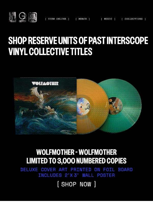 Shop Interscope Vinyl Collective Reserve Units email from Ari Lennox