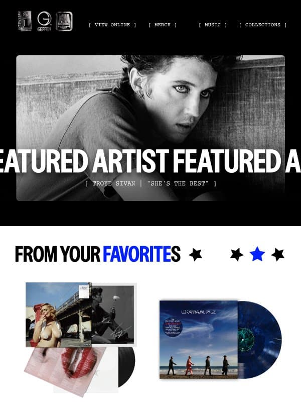 Troye Sivan, Kacey Musgraves, Judeline, Carly Rae Jepsen email from Ari Lennox