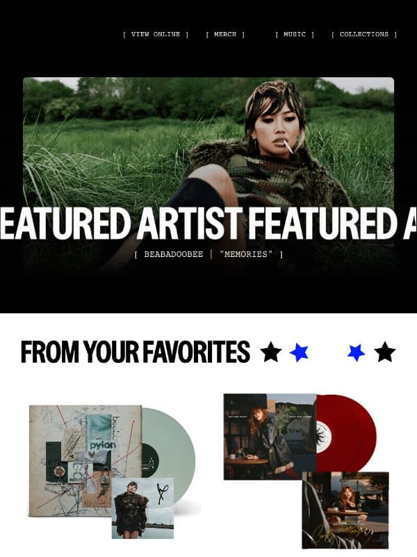 beabadoobee, Carly Rae Jepsen, Skilla Baby, BJRNCK email from Ari Lennox