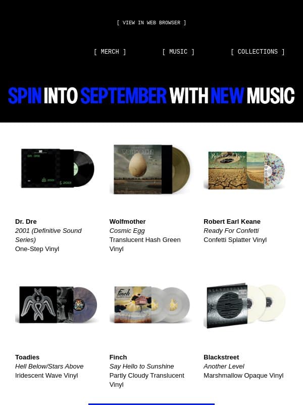 Spin into September with New Vinyl 🎵 email from Ari Lennox