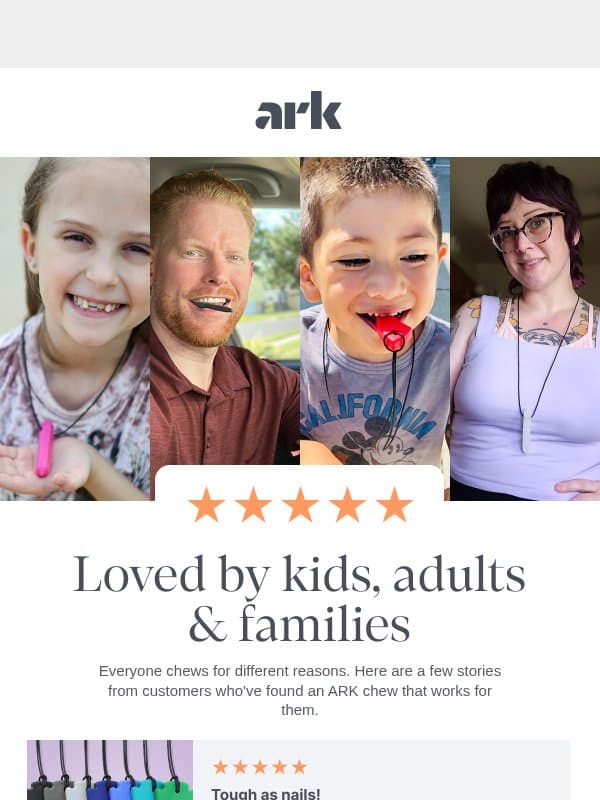 What people tell us about ARK email from ARK Therapeutic