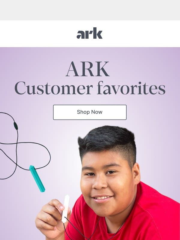 Where most people start πββοΈ email from ARK Therapeutic