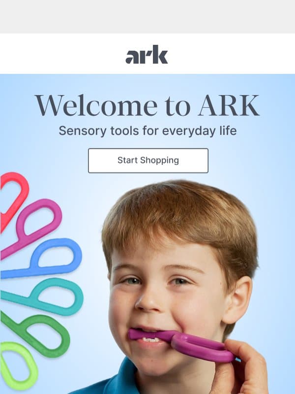 Welcome to ARK π«Ά email from ARK Therapeutic
