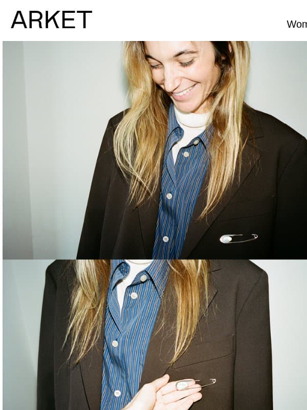 Lolita Jacobs on the art of layering (and un-layering) email from Arket