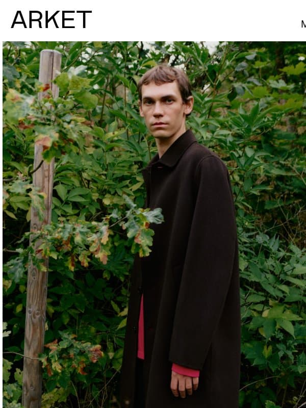Longer coats email from Arket