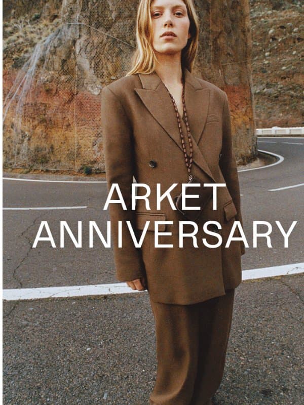 ANNIVERSARY TREAT – ENJOY 20% OFF* email from Arket