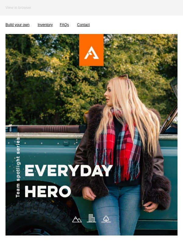 Spotlight on Chloe Wilson | Our Everyday Hero email from Arkonik