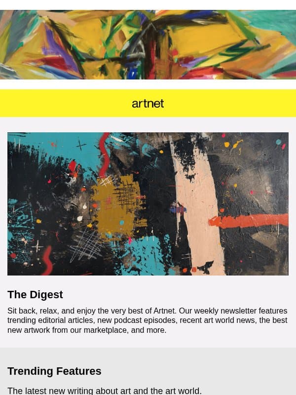 Art Basel Paris, a Frank Lloyd Wright Planetarium & More email from Artnet