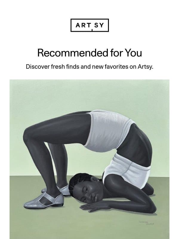 New works for Adam by Elijah Olanase and more email from Artsy