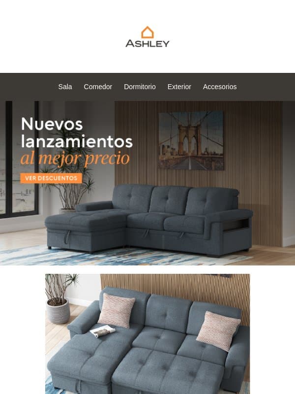 Novedades al mejor precio por tiempo limitado email from Ashley Colombia