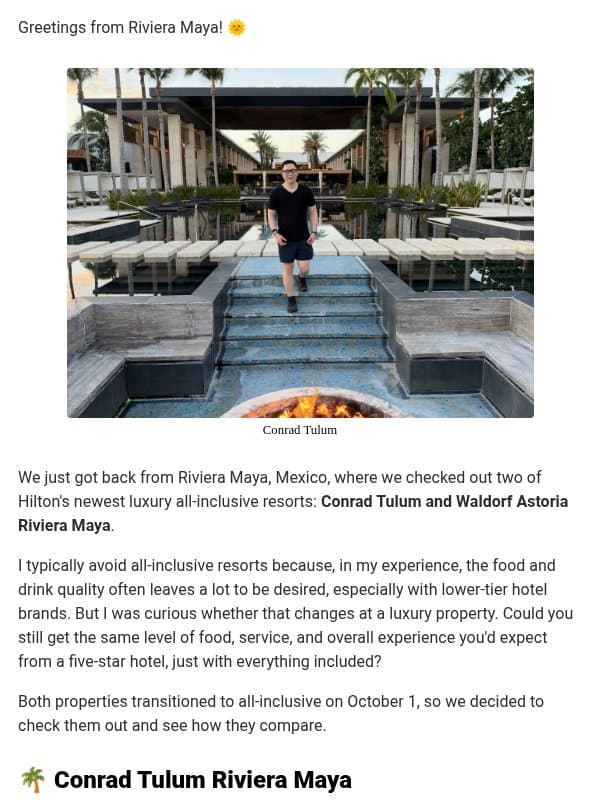 🌴 Hilton's New All-Inclusives: Can They Deliver 5-Star Luxury? email from AskSebby
