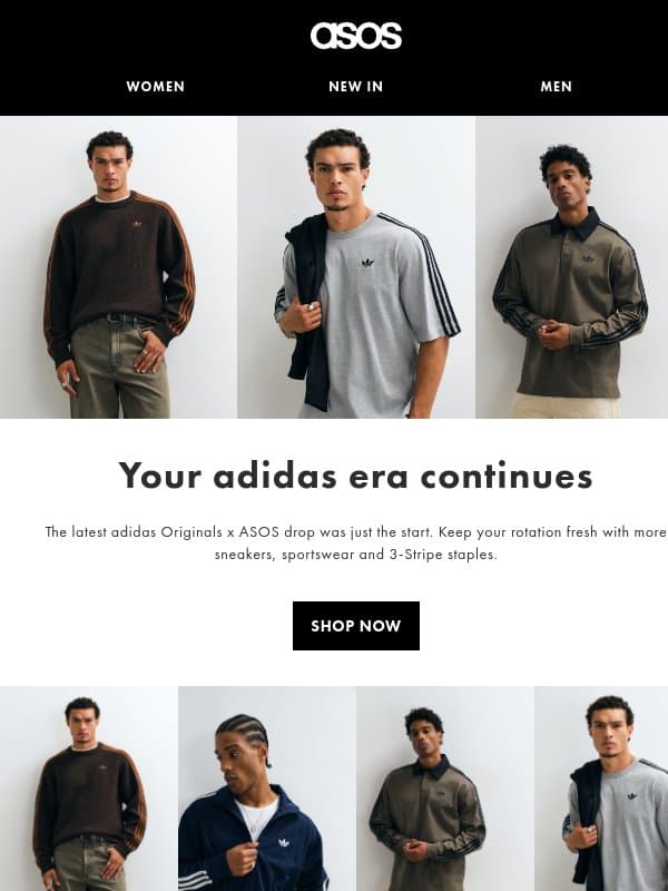 It doesn’t stop there… email from ASOS
