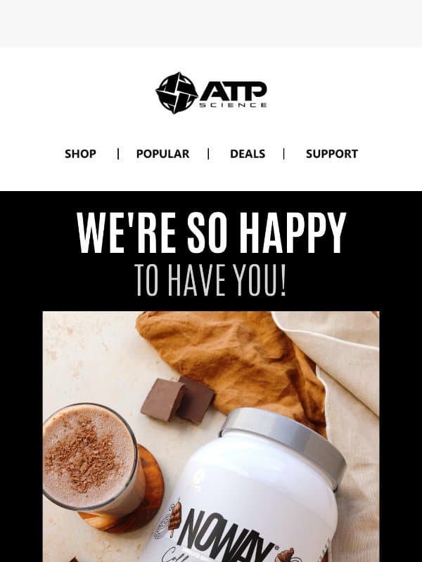 Healthy, Quality Guaranteed & Made in Australia... email from ATP Science
