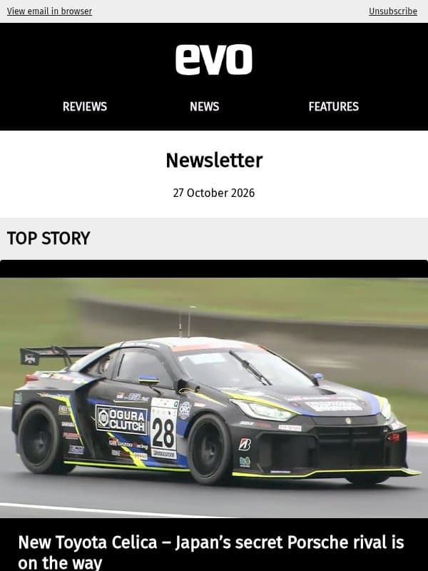 Japan’s secret Porsche rival is on the way email from Auto Express