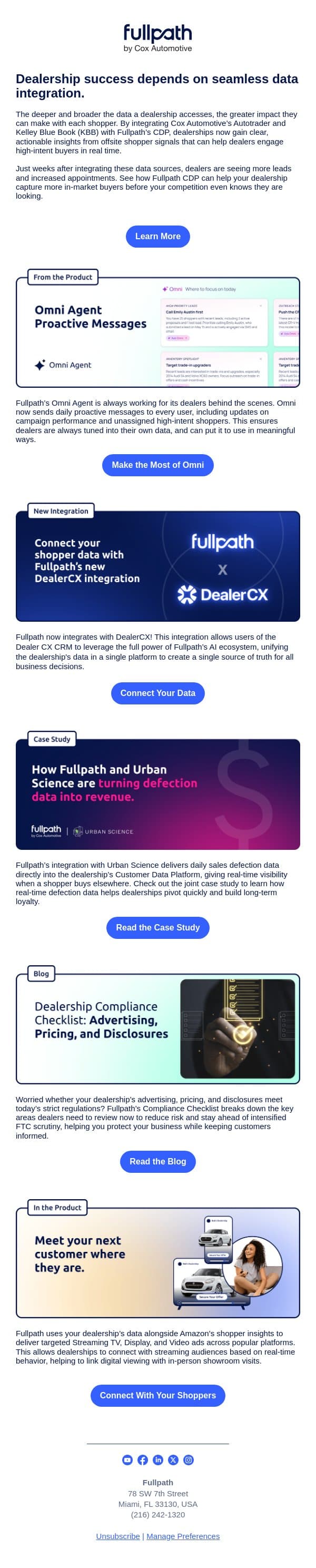 June at Fullpath email from AutoLeadStar screenshot