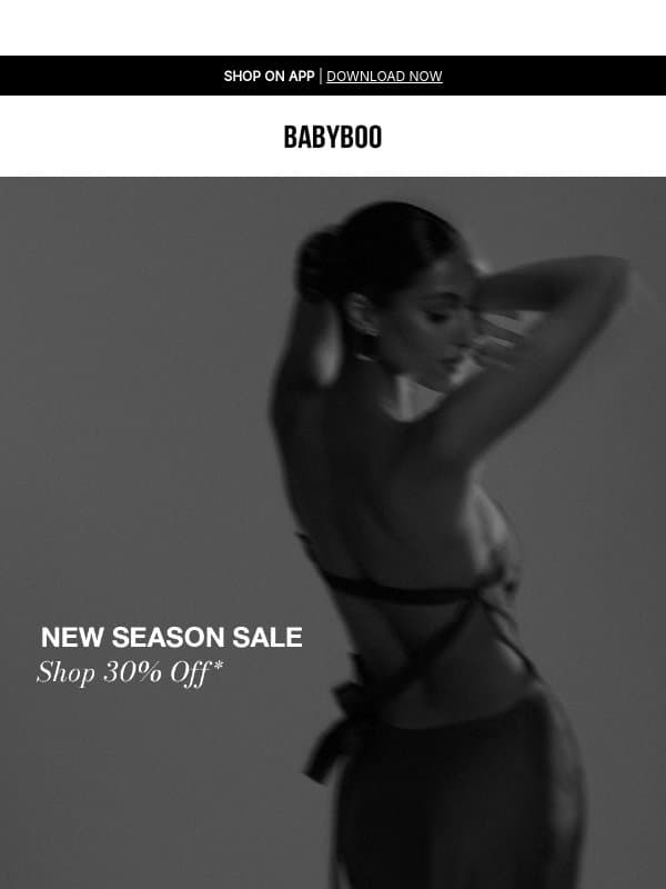 Looking For A Sign? email from Babyboo Fashion
