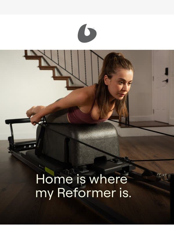 Want to do Pilates at home? email from Balanced Body Europe