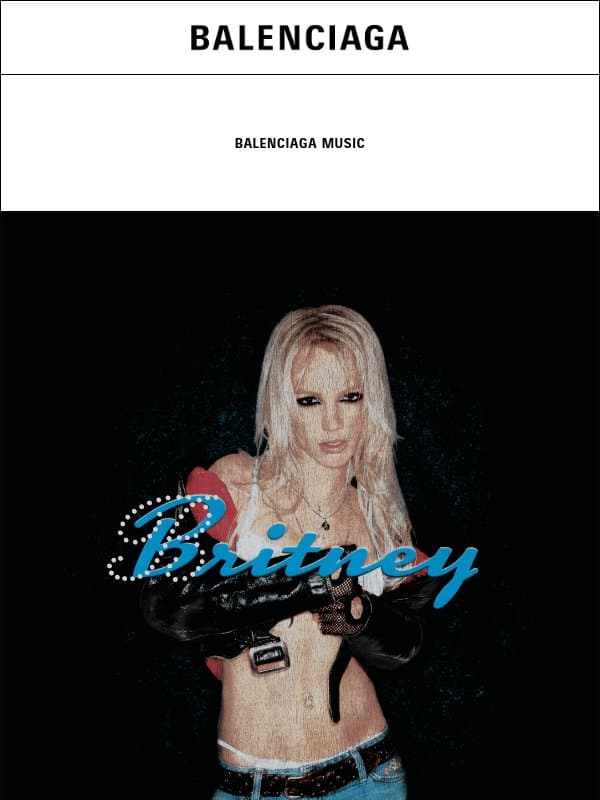 The Balenciaga sound email from Balenciaga