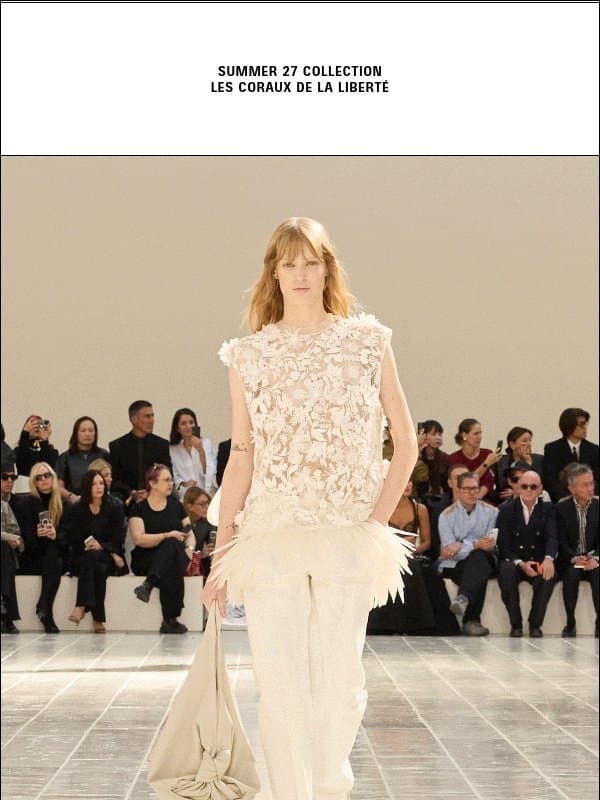 Summer 27 Collection email from Balenciaga