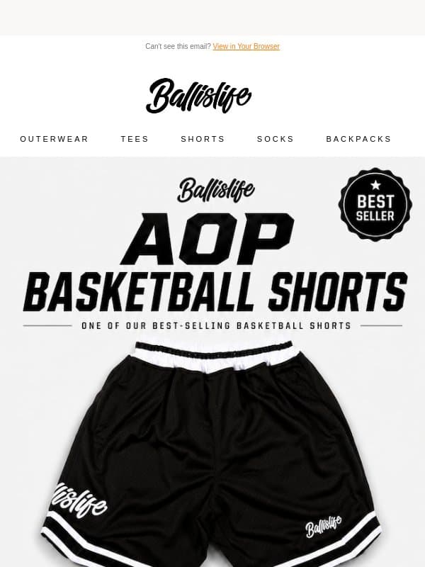 A Classic Pair Of Shorts Every Hooper Needs email from Ballislife