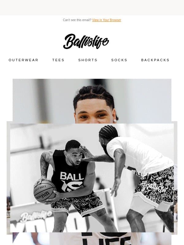 The First BALLISLIFE Tee Ever Created! email from Ballislife