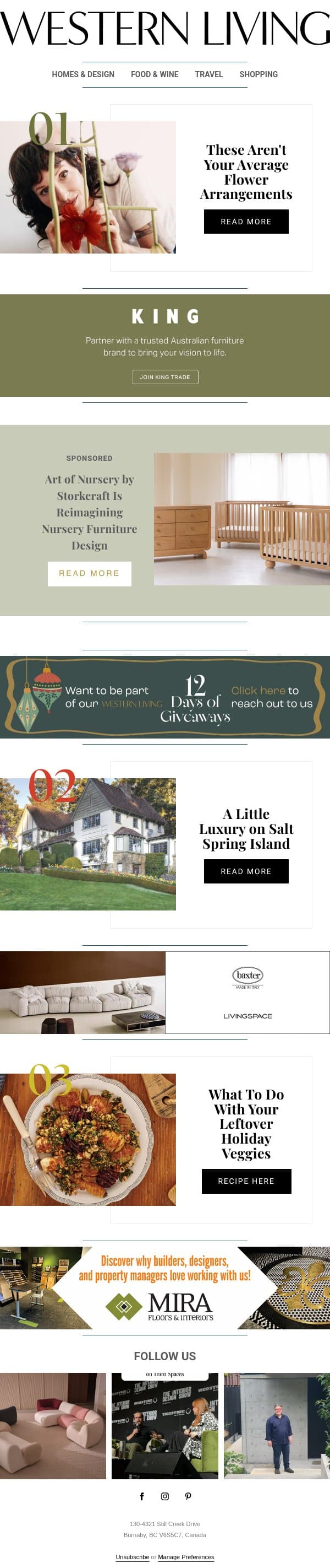 Wait, Those Are Flowers? 🌺 🌼 email from BC Business screenshot
