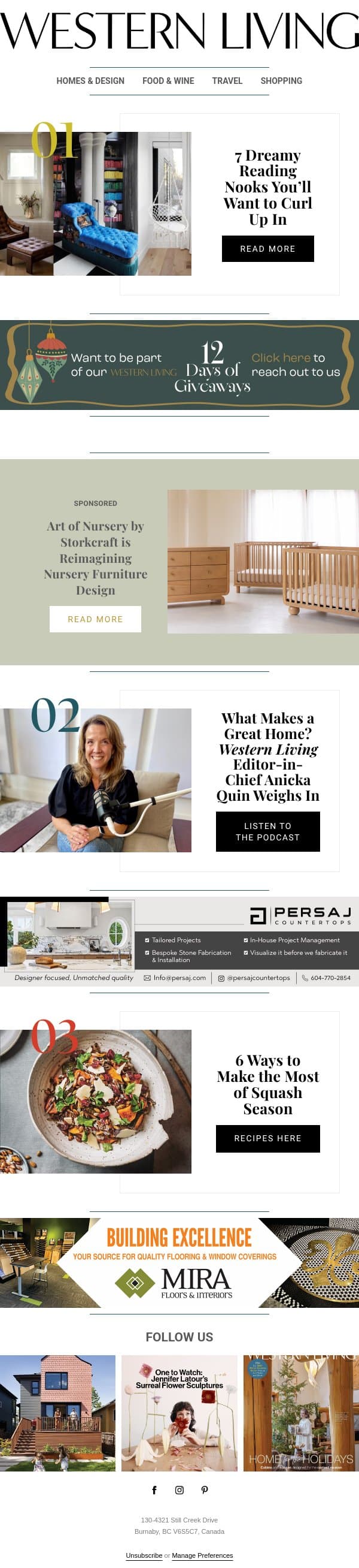 A Little Reading Nook Inspiration for Fall πππ email from BC Business screenshot