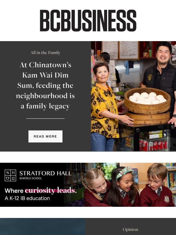 The rich legacy of a multi-generational dim sum shop 🥟 email from BC Business