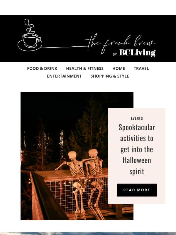 13 Halloween events for a killer time 👻 email from BC Business