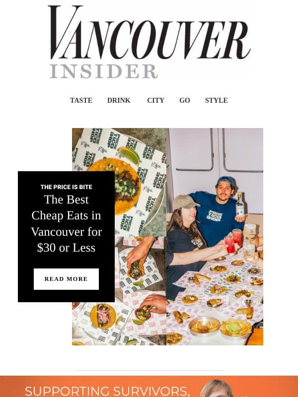 Vancouver's Best Cheap Eats (Starting at $2.95) 👍 🍽️ email from BC Business