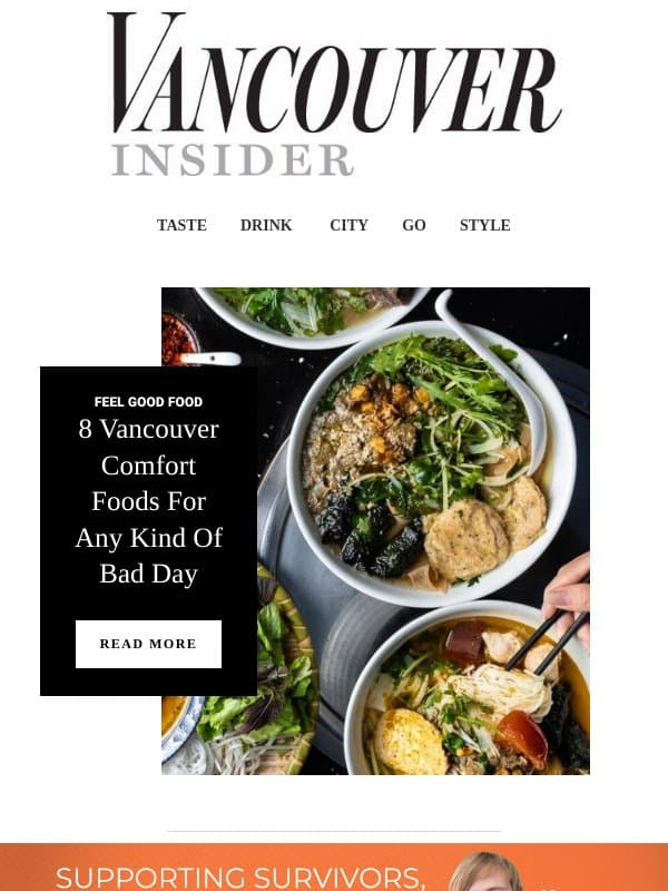 Vancouver's Comfort Food Worth Giving Thanks For 🍜 email from BC Business