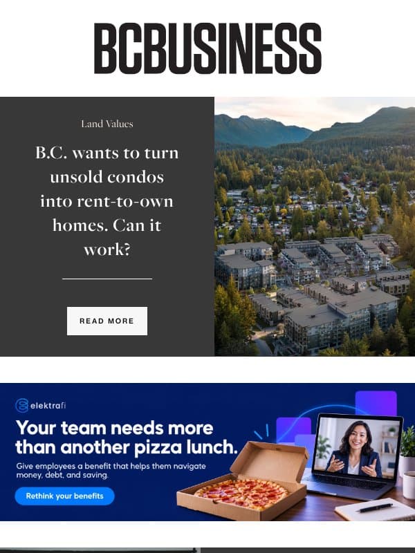 Critics weigh in on B.C.'s vacant condo debacle 🏢 email from BC Business
