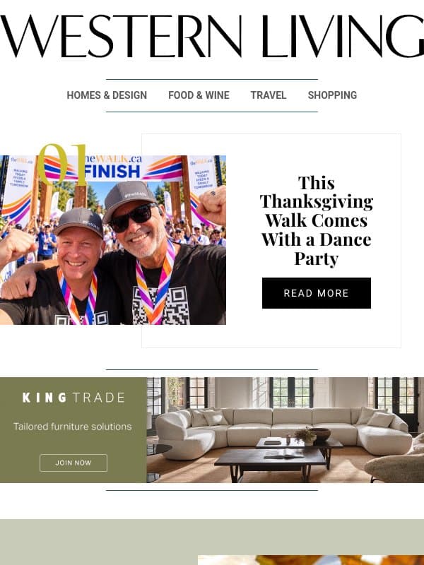 A Thanksgiving Tradition Worth Walking For 👣 🎗️ email from BC Business