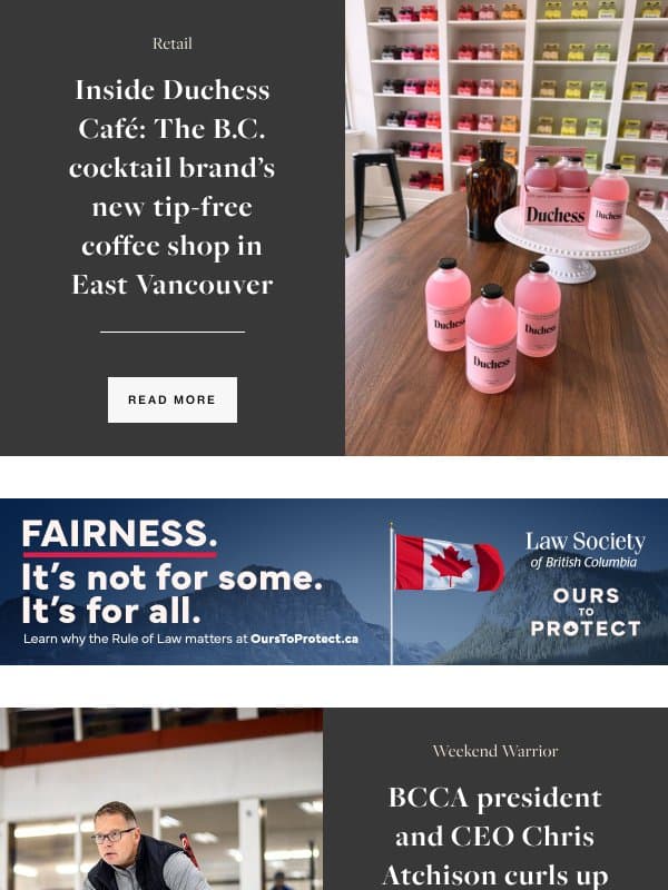 This new Vancouver cafΓ© and tasting room goes tip-free email from BC Business