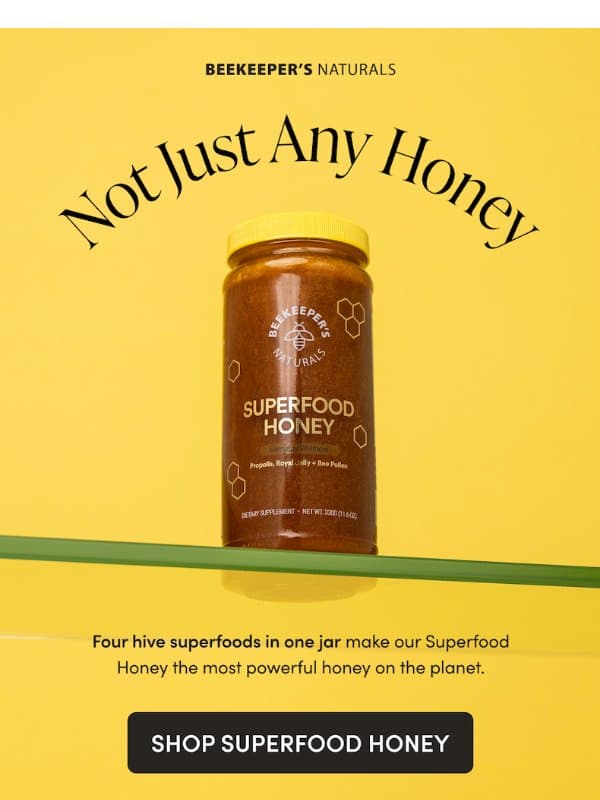 Hot Take 😮 Manuka Honey Is Overhyped email from Beekeeper's Naturals