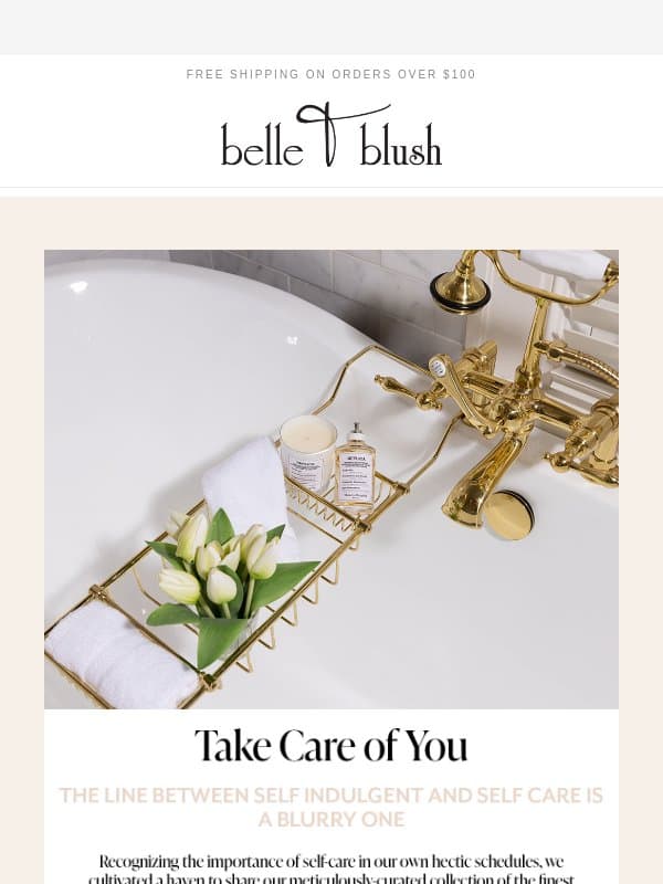 Explore an Online Candyland email from Belle & Blush