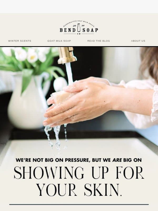 Final call for $7 off! β° email from Bend Soap Company
