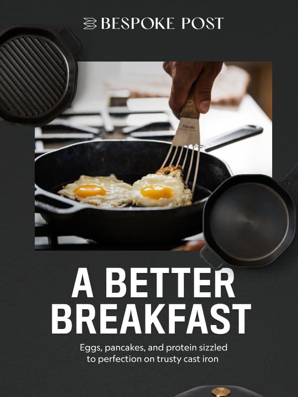 The Perfect Crispy Bacon email from Bespoke Post