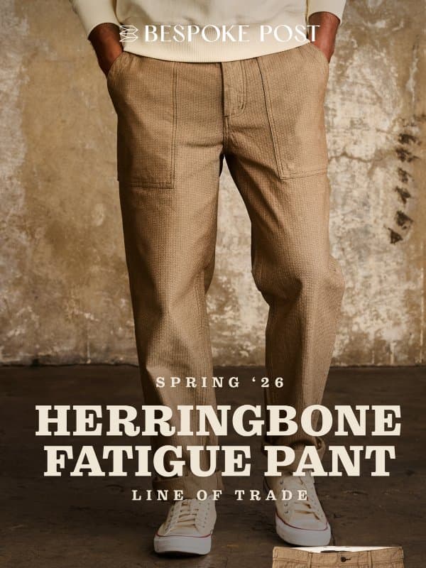 “Tough, comfortable, and timeless.” email from Bespoke Post
