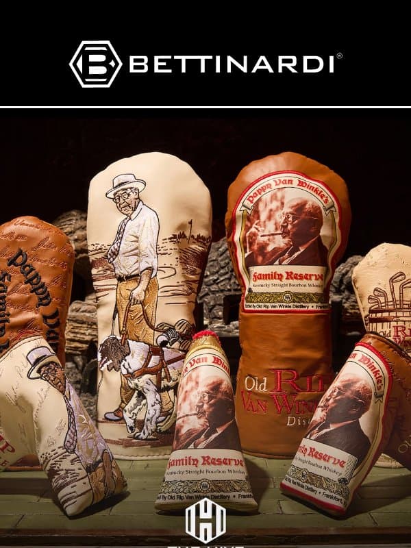Old Rip Van Winkle x Bettinardi Releases Tomorrow! email from Bettinardi Golf