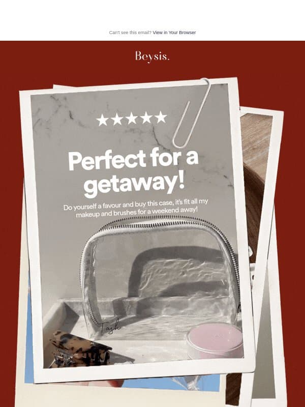 Hot mess? More like hot case. email from Beysis