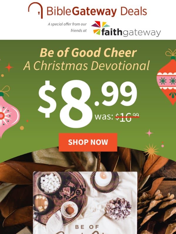 Experience Advent like never before with this special devotional 🌟 email from Bible Gateway