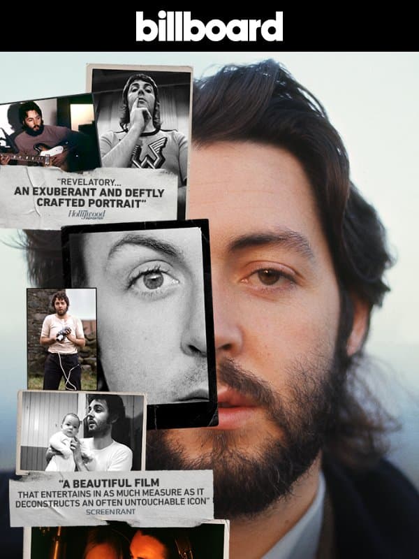 Watch Paul McCartney in Conversation with Morgan Neville | MAN ON THE RUN | Grammys® FYC — Best Music Film email from Billboard