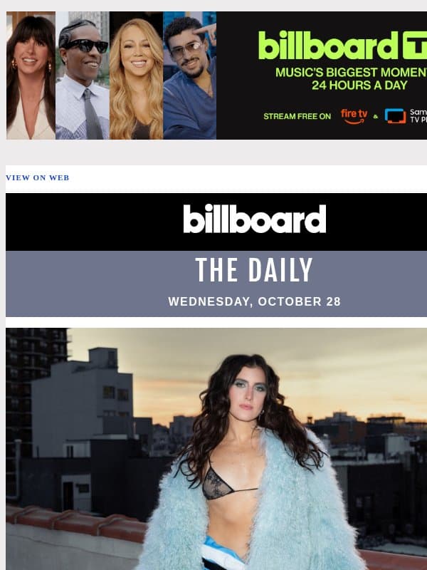 Camila Ramón, ANASOF, Kakush & More Emerging Latin Artists on Our Radar email from Billboard