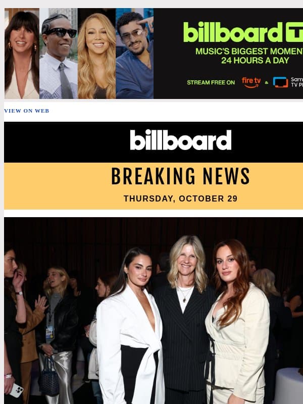 Sirius XM Sees Stock Rise in Q3 email from Billboard