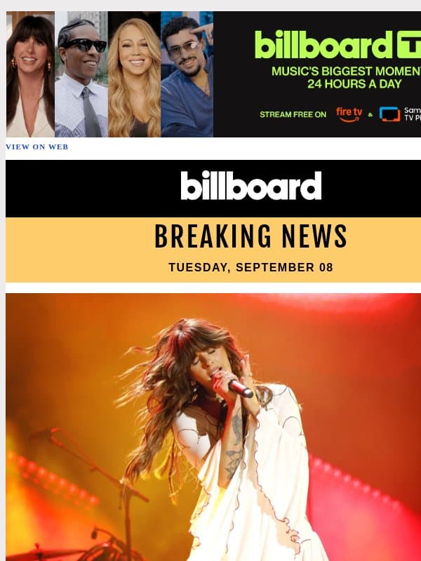 Ella Langley's 'Choosin' Texas' Is No. 1 on Billboard's Songs of the Summer Chart for 2026 — a Historic One for Country Music email from Billboard